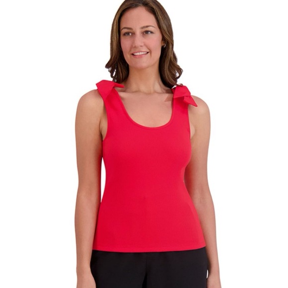 Red Sleeveless Top large French connection - Picture 1 of 6